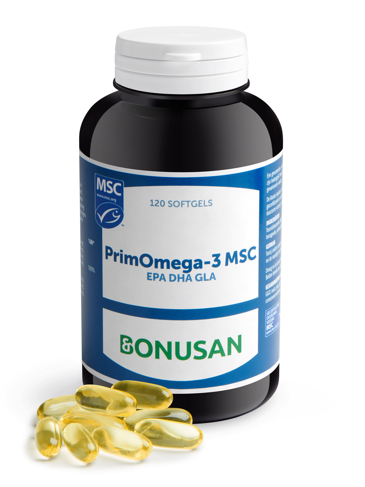 Bonusan - PrimOmega-3 MSC - 120 stuks