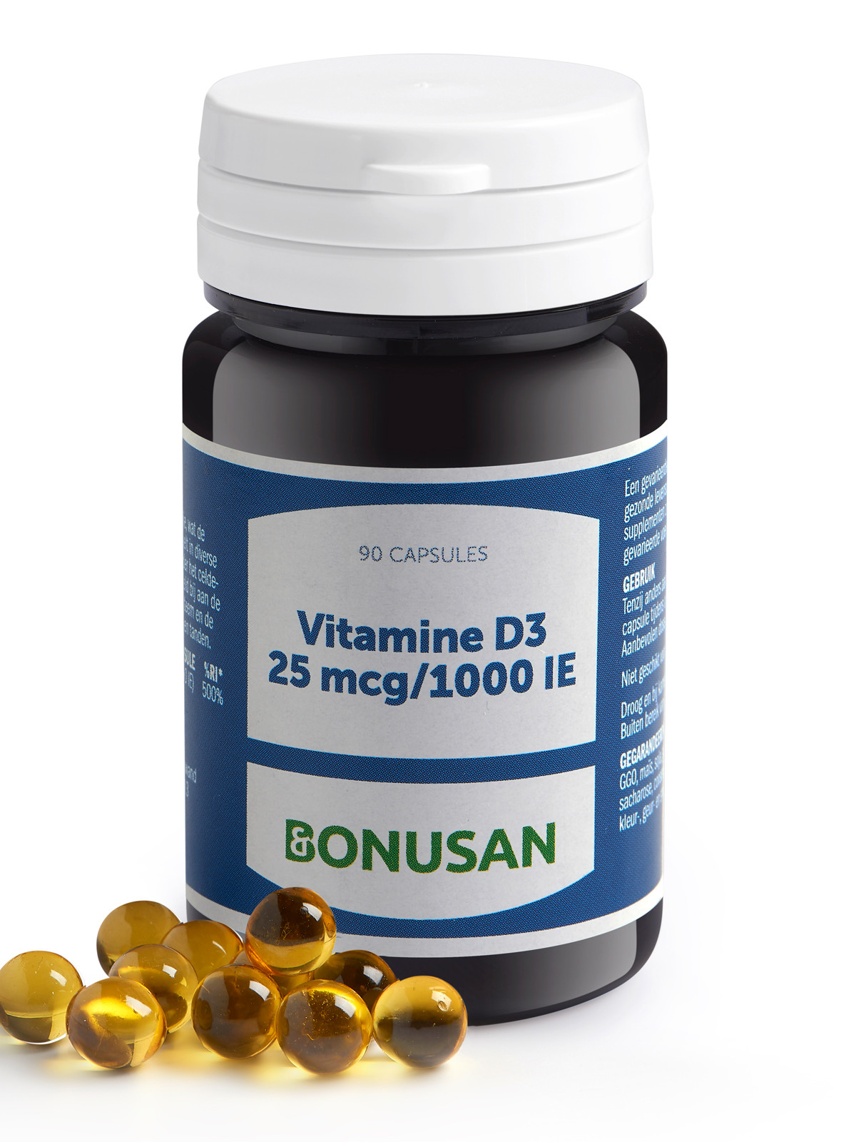 Bonusan - Vitamine D3 25 mcg/1000IE - 90 stuks