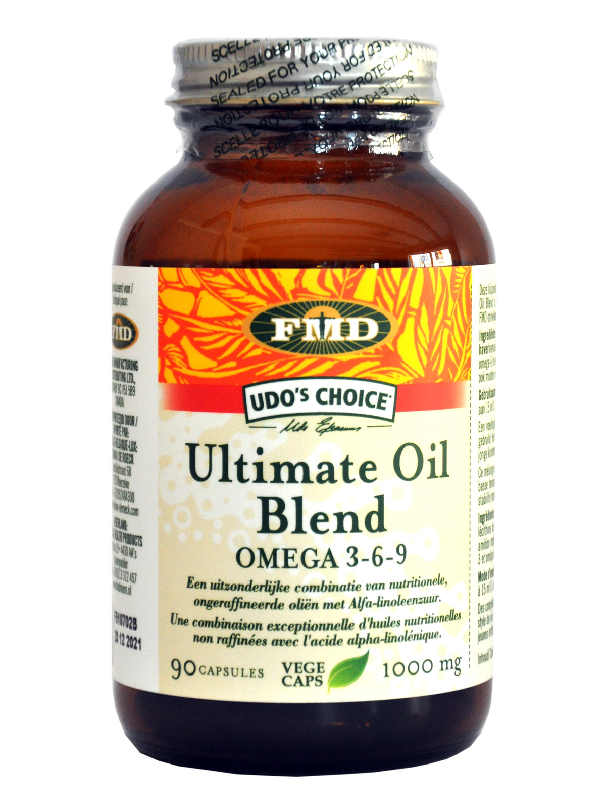 FMD - Udo&#039;s choice - Ultimate Oil Blend Omega 3-6-9 capsules
