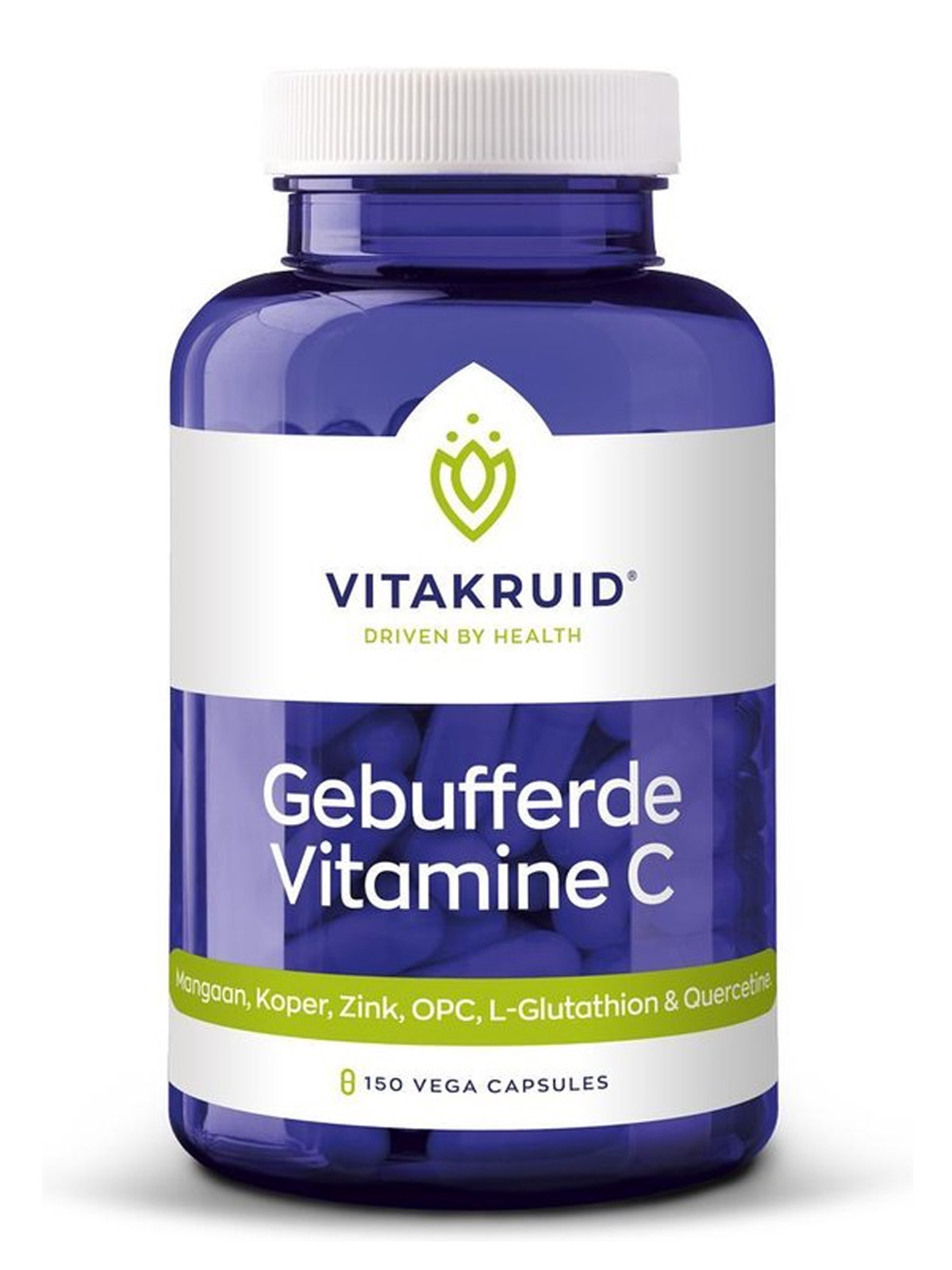 Vitakruid - Gebufferde Vitamine C (ascorbatencomplex) - 150 stuks