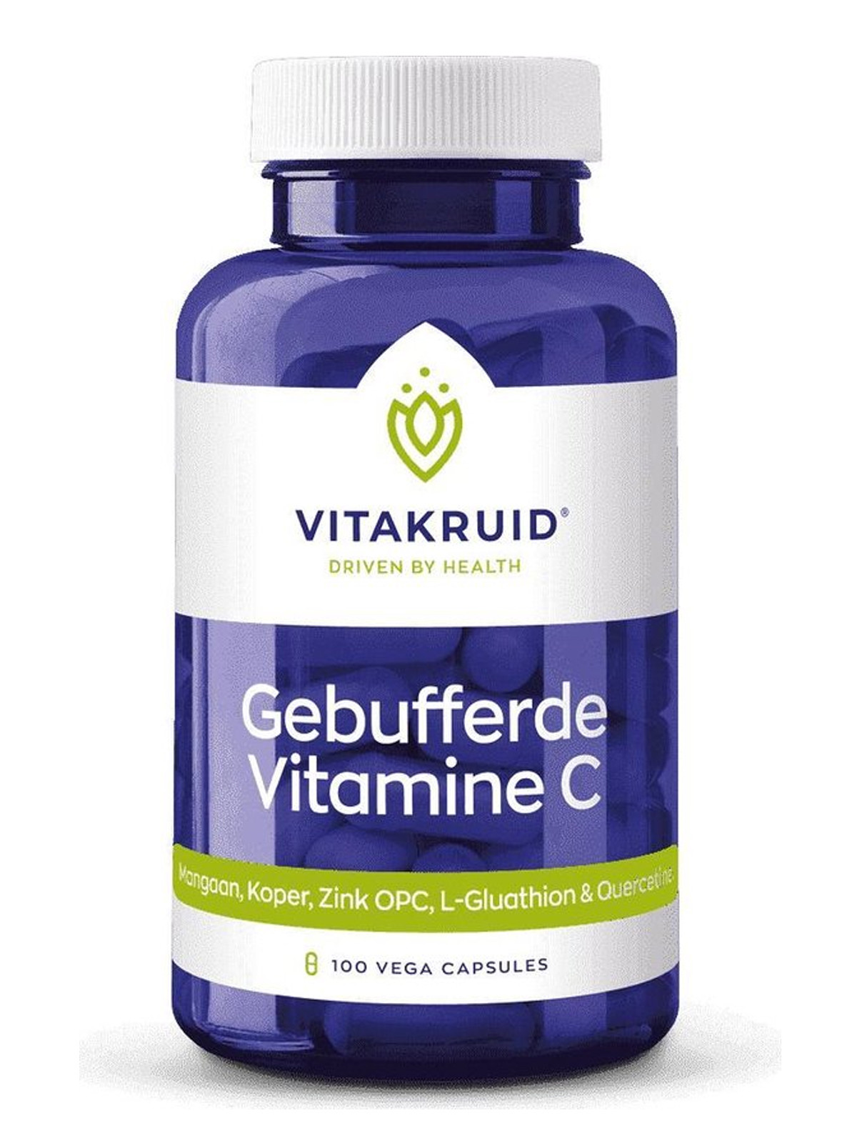 Vitakruid - Gebufferde Vitamine C (ascorbatencomplex) - 100 stuks
