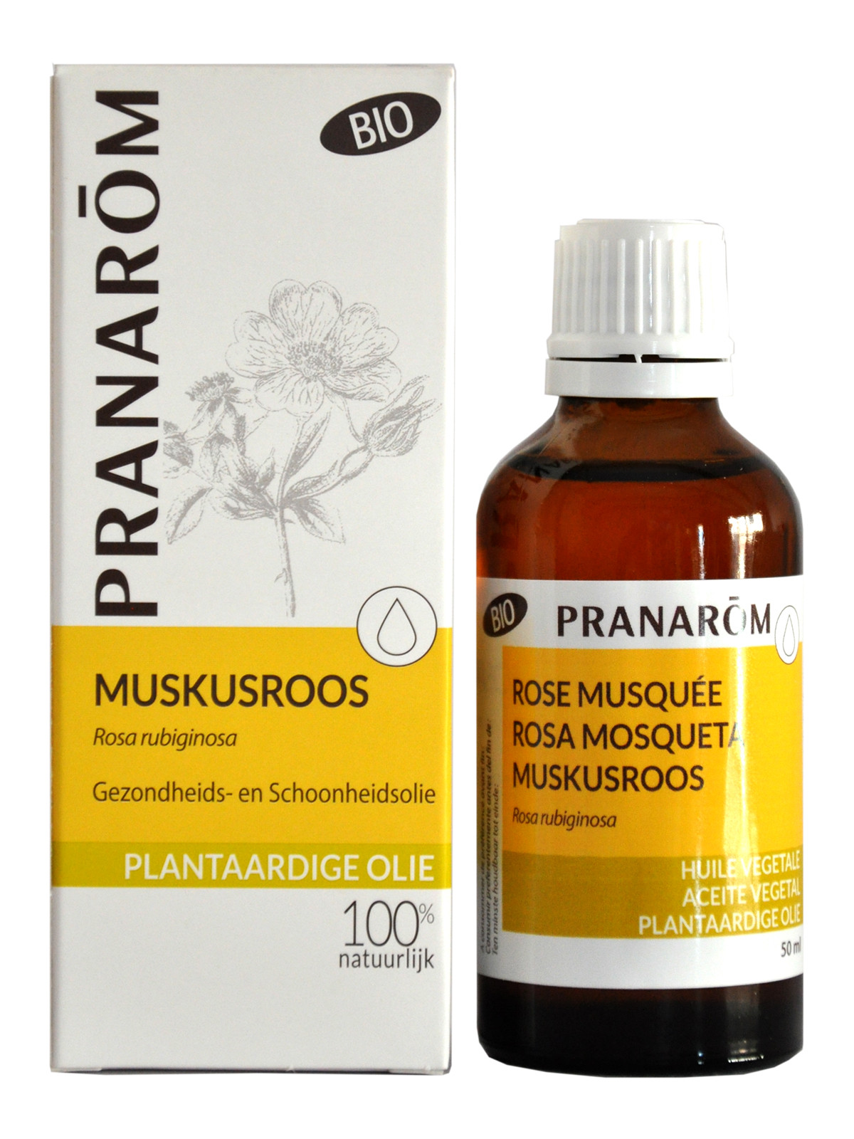 Pranarom Muskusroos olie