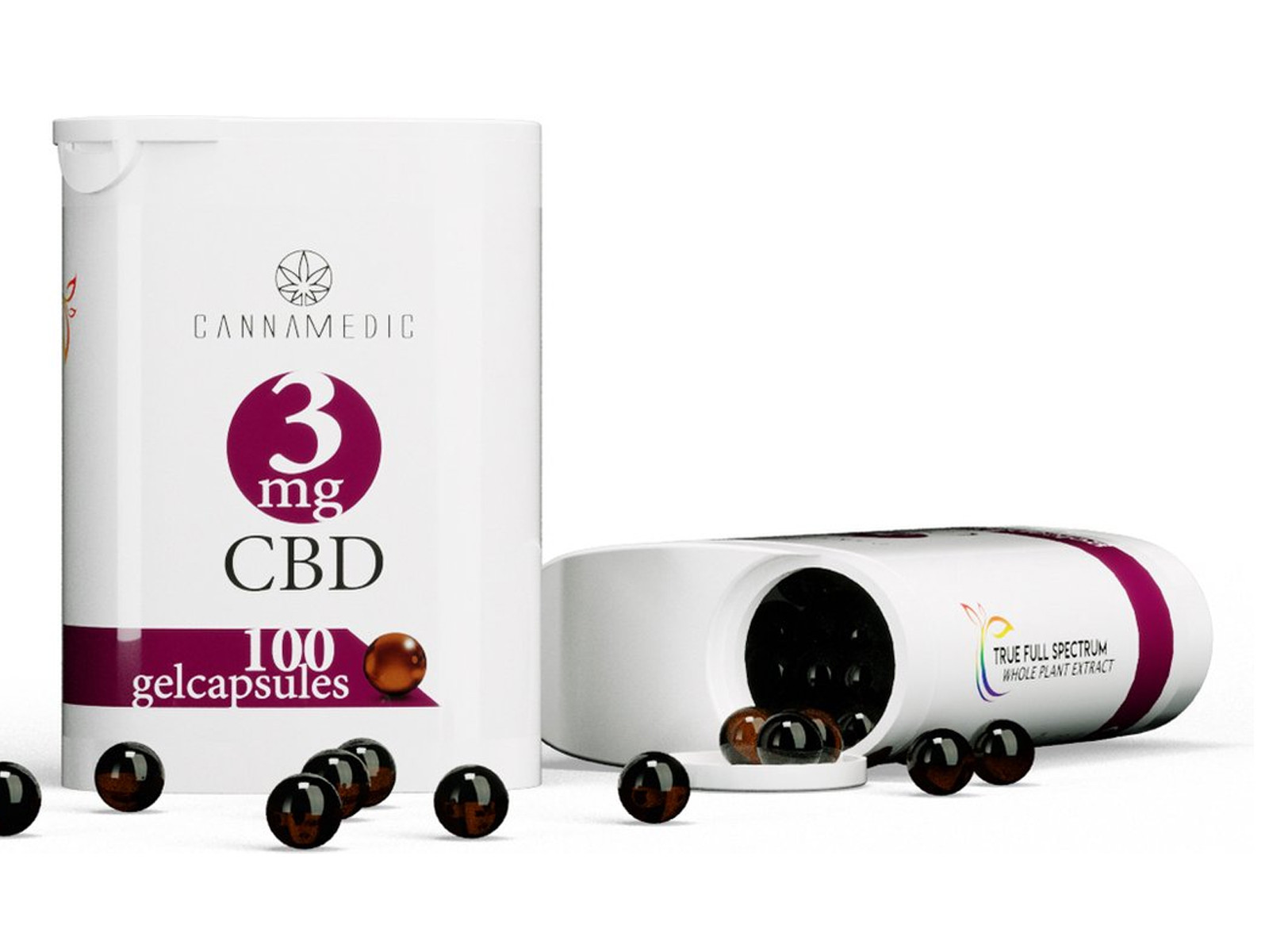 Cannamedic - CBD Capsules 3 mg (Voorheen No. 8)