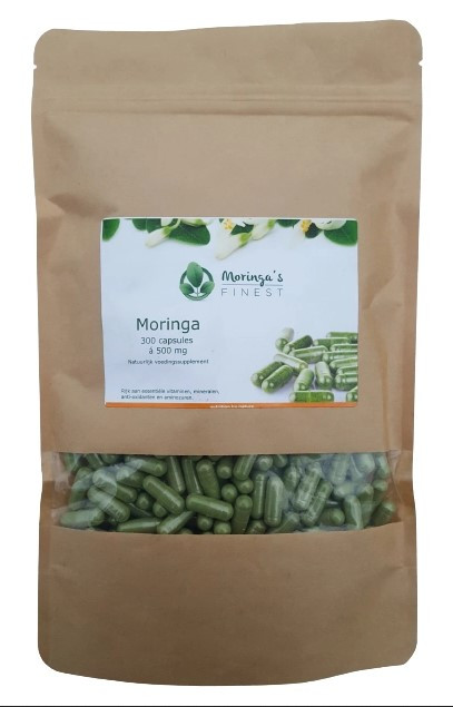 Moringa&#039;s Finest - Moringa capsules - 300 stuks