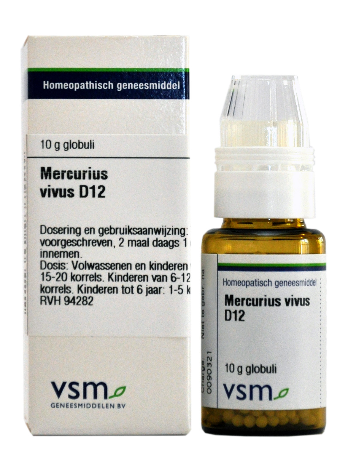 VSM - Mercurius vivus D12 (globuli)