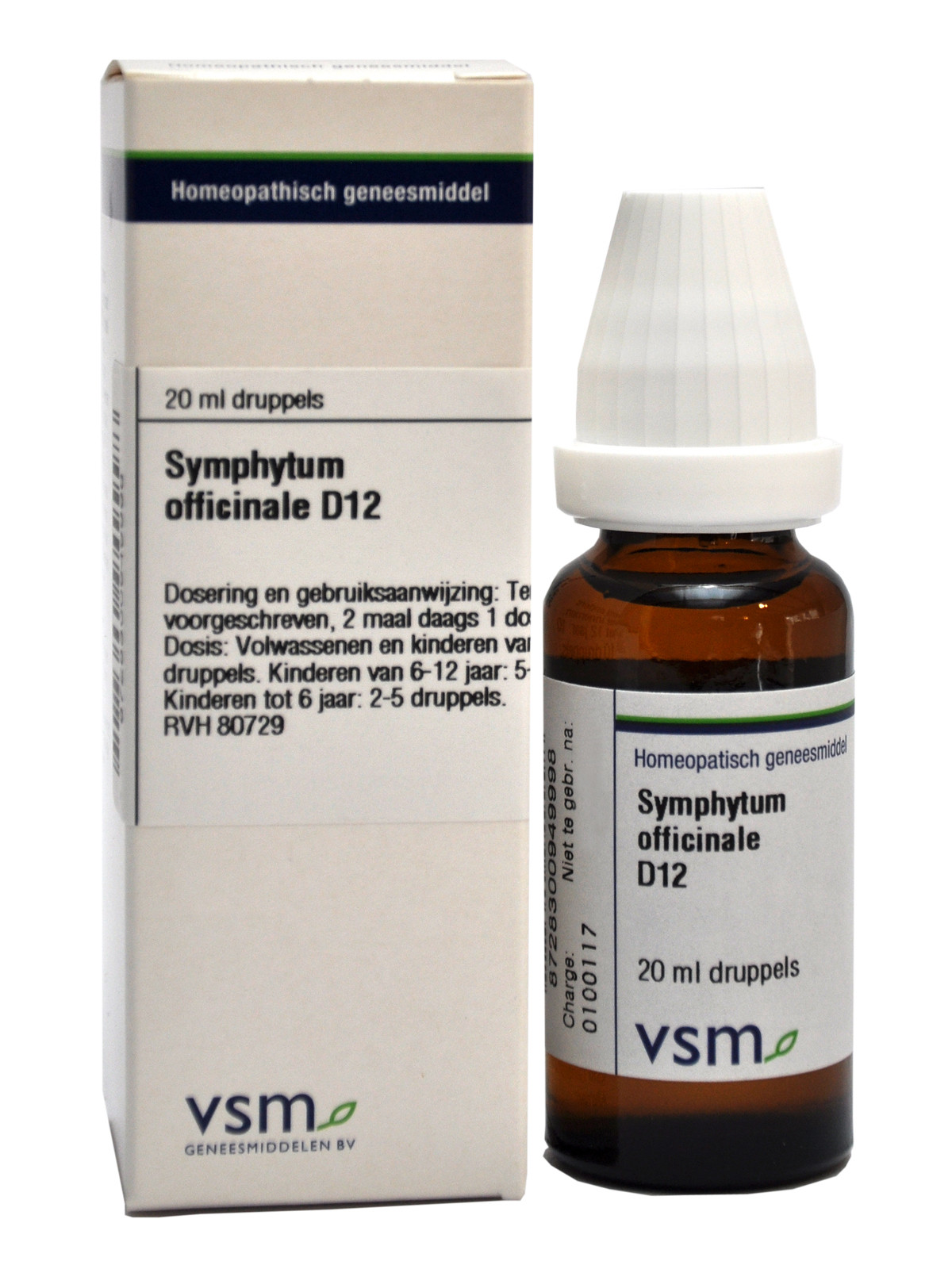 VSM - Symphytum officinale D12 (druppels)