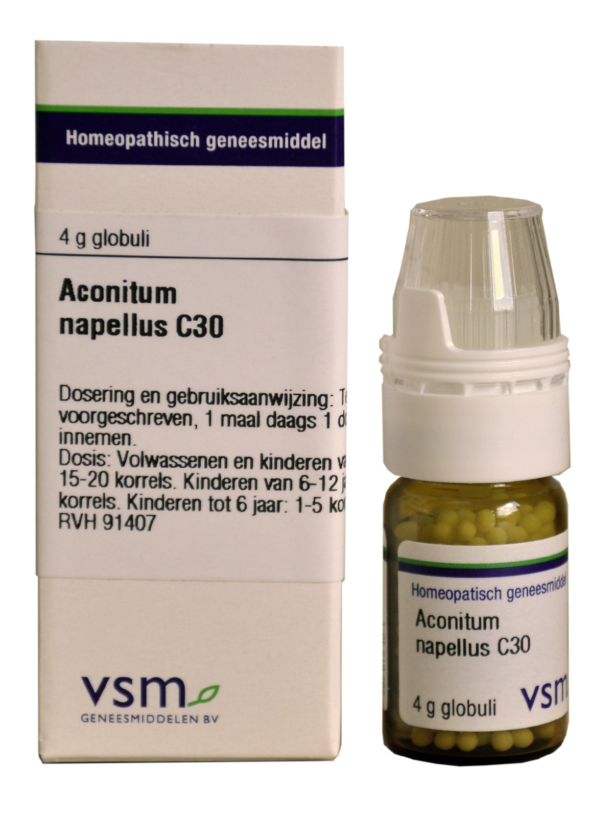 VSM - Aconitum napellus C30 (globuli)