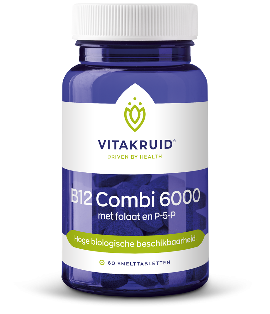 Vitakruid - B12 Combi 6000 met folaat en P5P