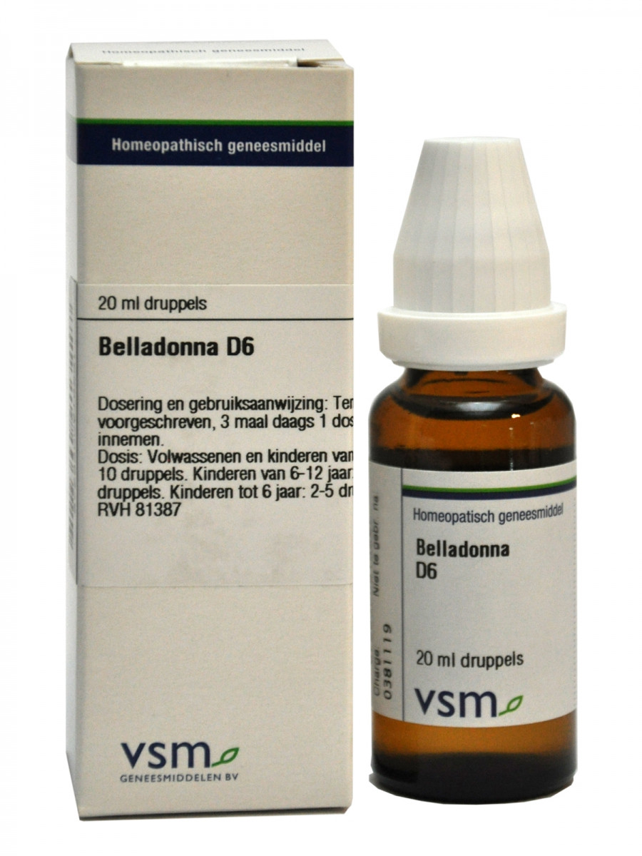 VSM - Belladonna D6 (druppels)