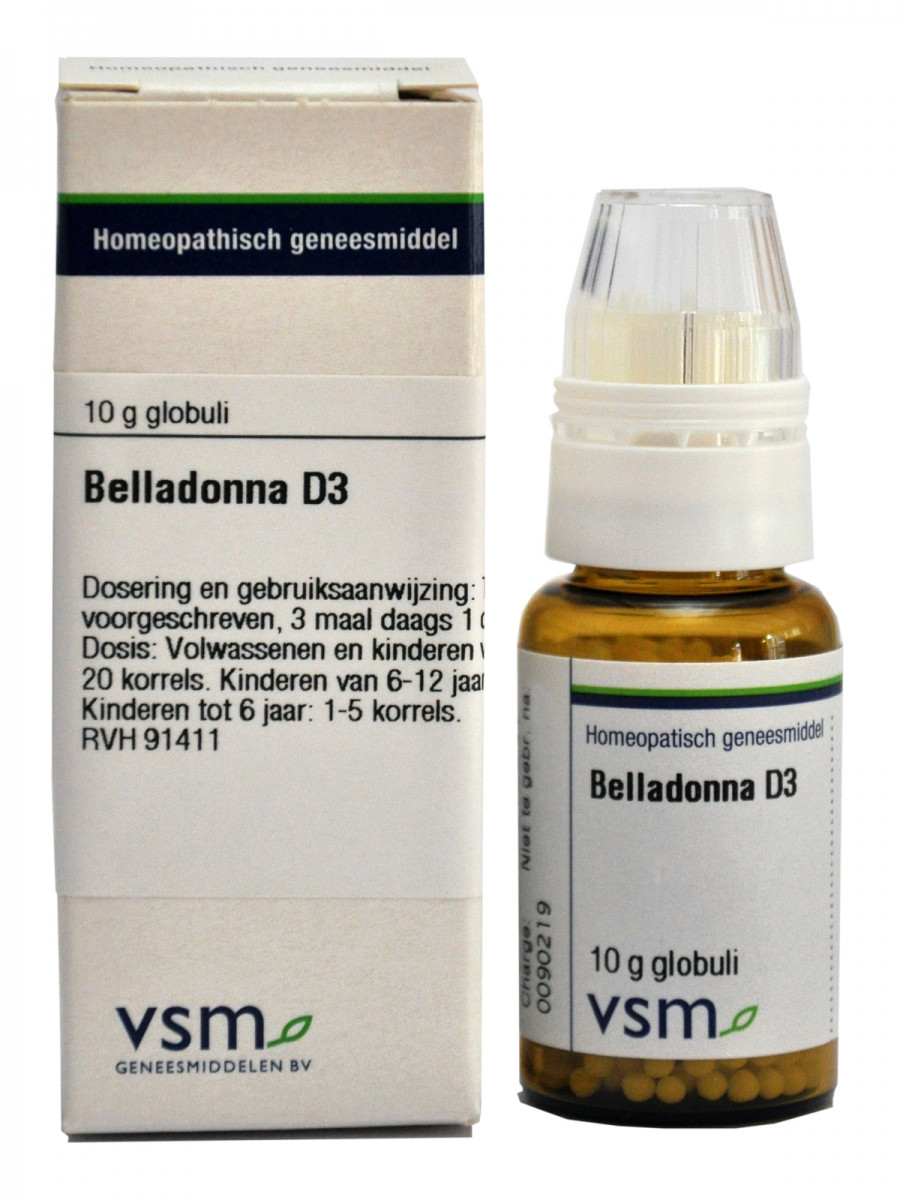 VSM - Belladonna D3 (globuli)