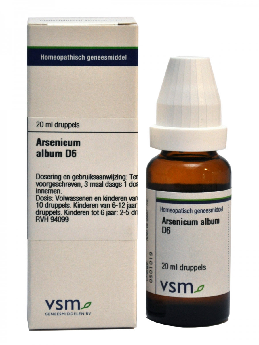 VSM - Arsenicum album D6 (druppels)
