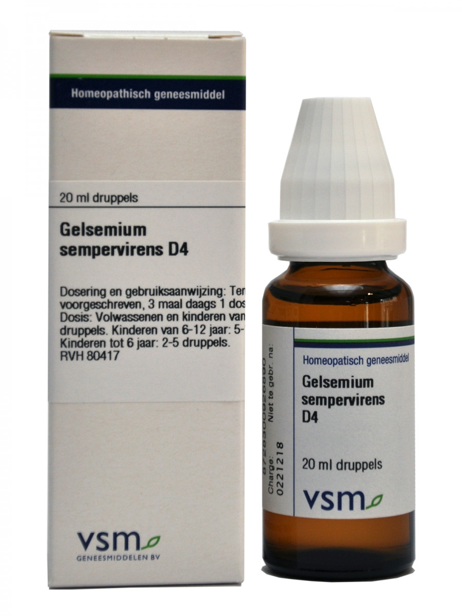 VSM - Gelsemium sempervirens D4 (druppels)