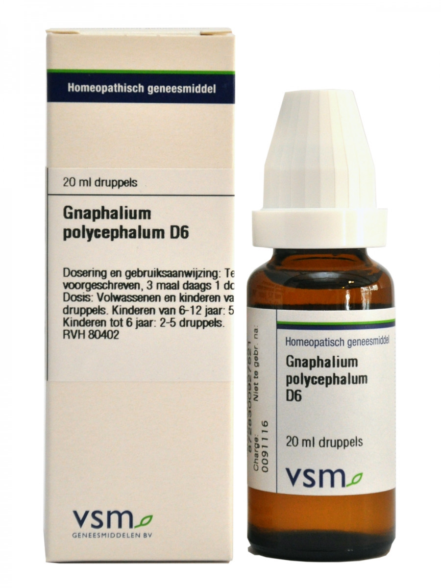 VSM - Gnaphalium polycephalum D6 (druppels)