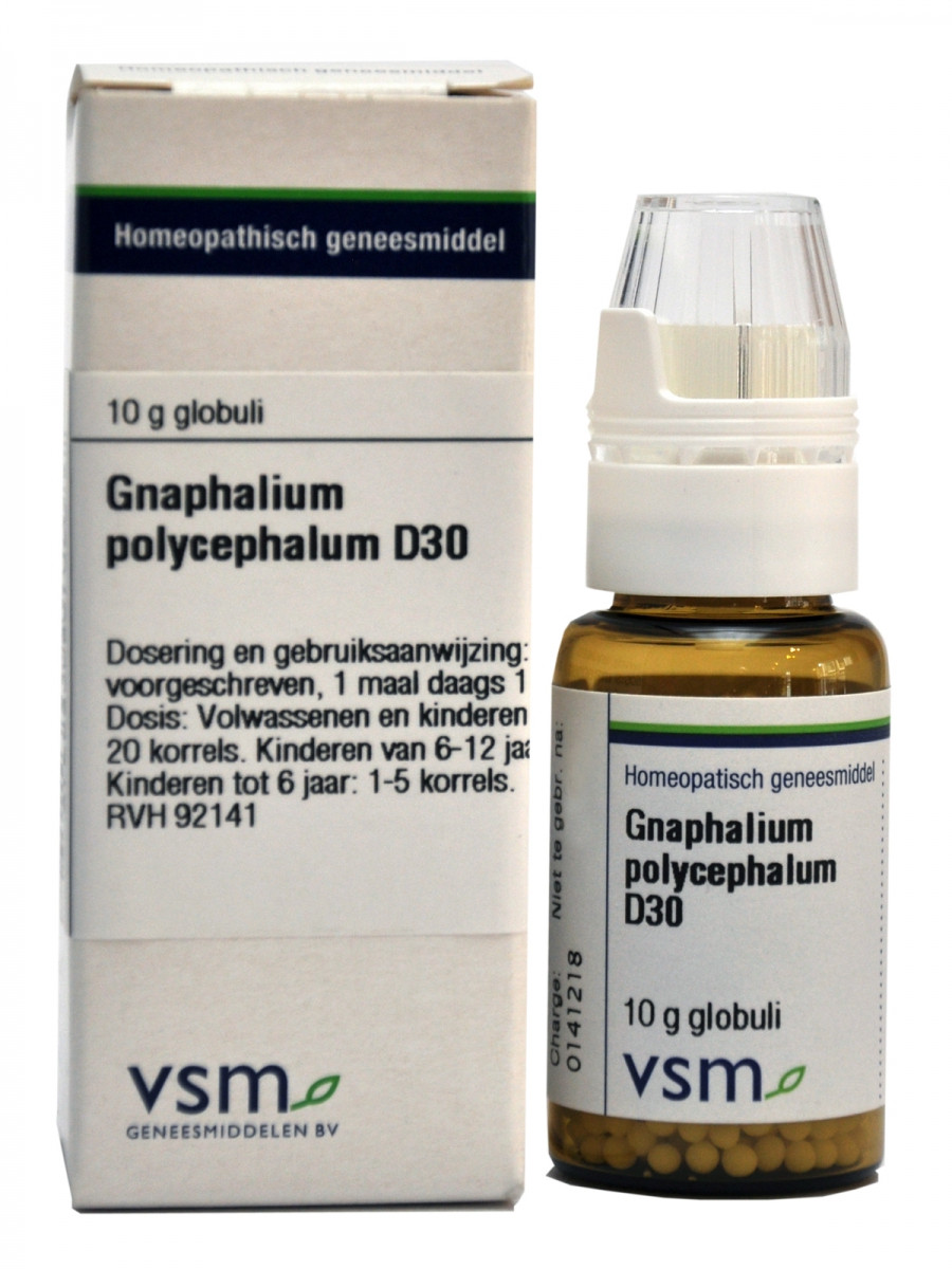 VSM - Gnaphalium polycephalum D30 (globuli)
