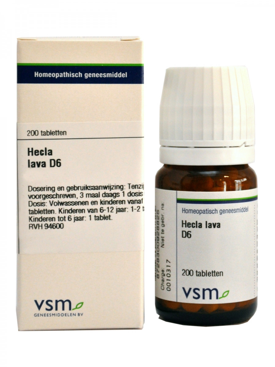 VSM - Hecla Lava D6 (tabletten)