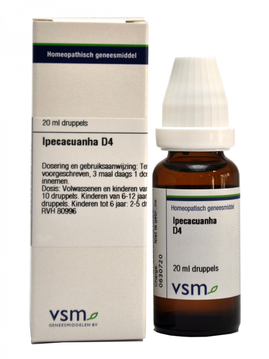 VSM - Ipecacuanha D4 (druppels)