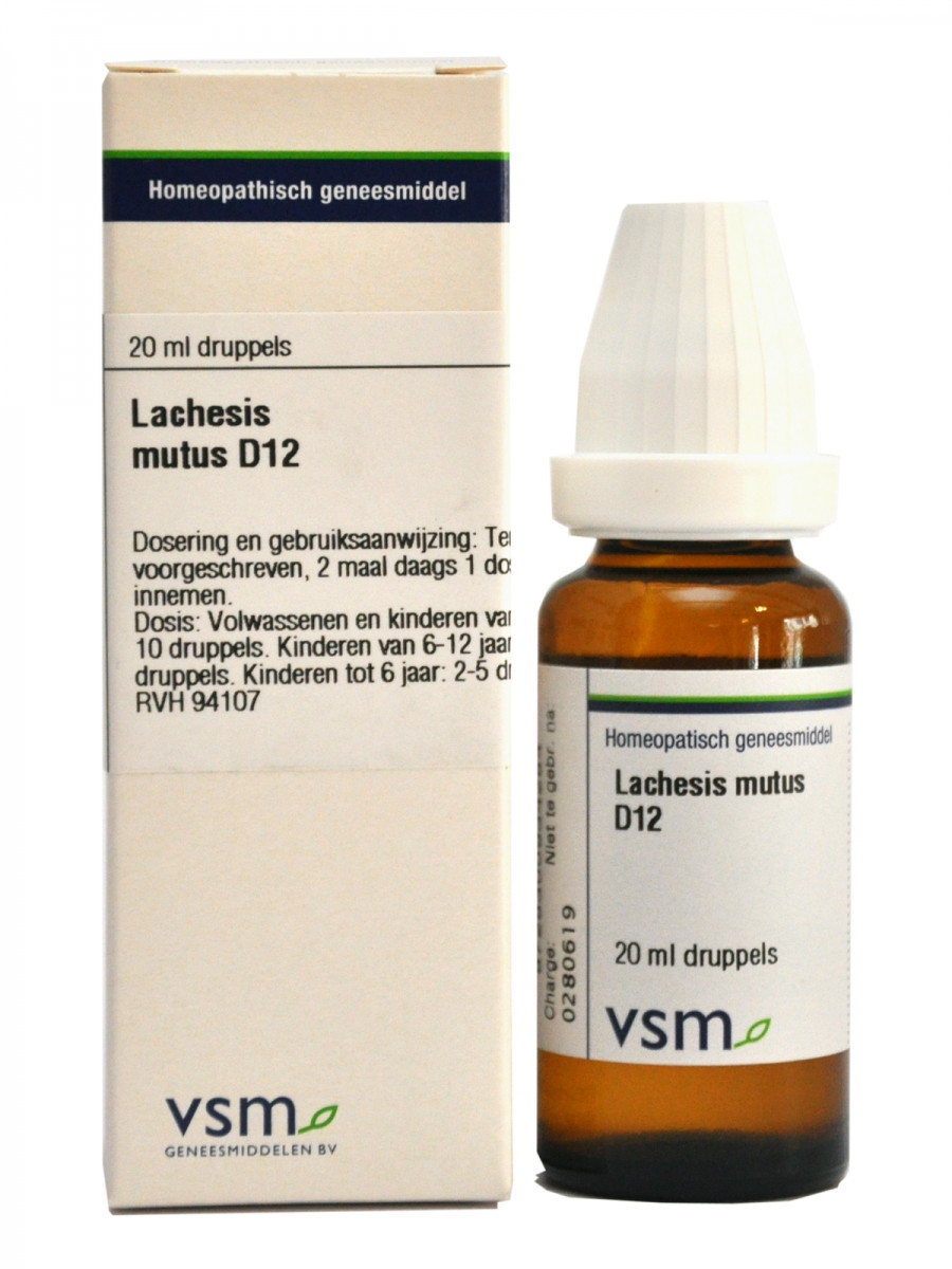 VSM - Lachesis mutus D12 (druppels)