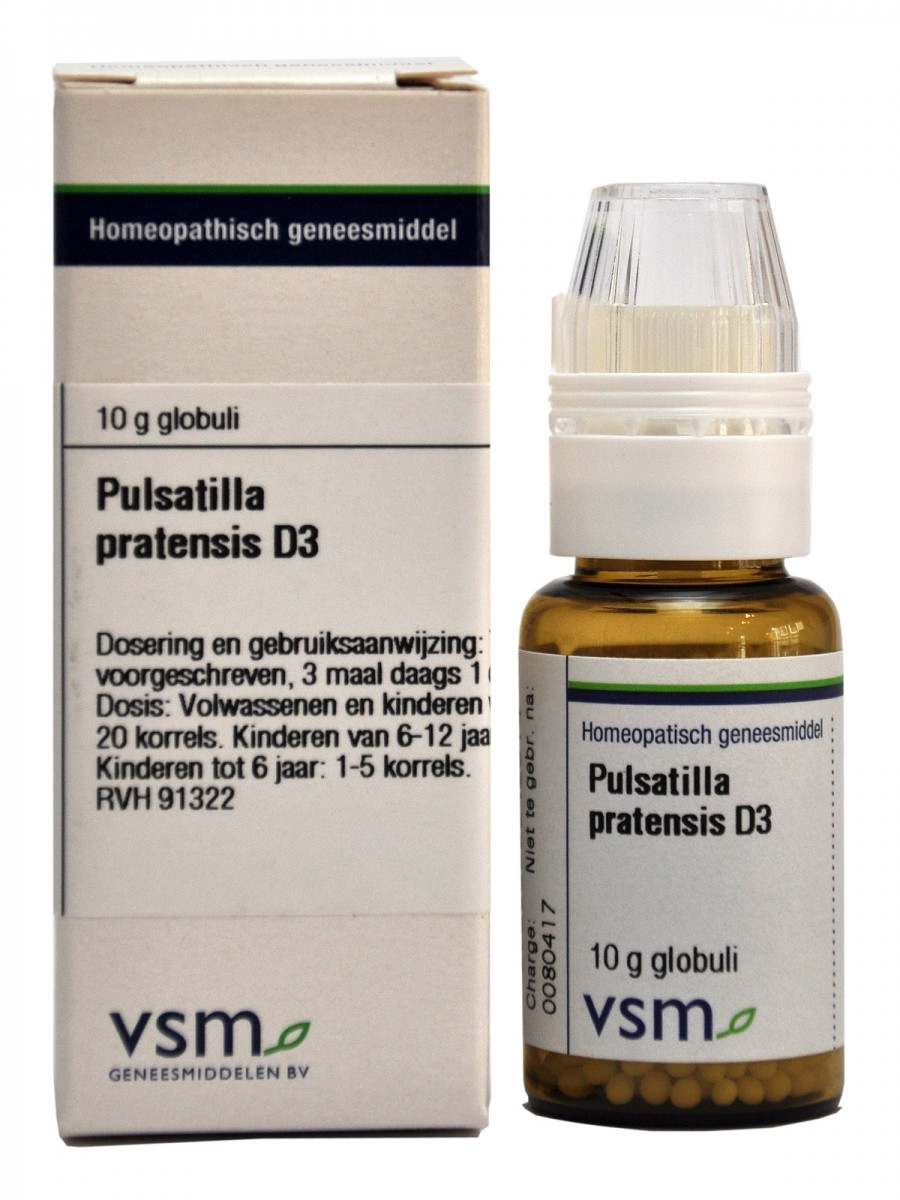 VSM - Pulsatilla pratensis D3 (globuli)
