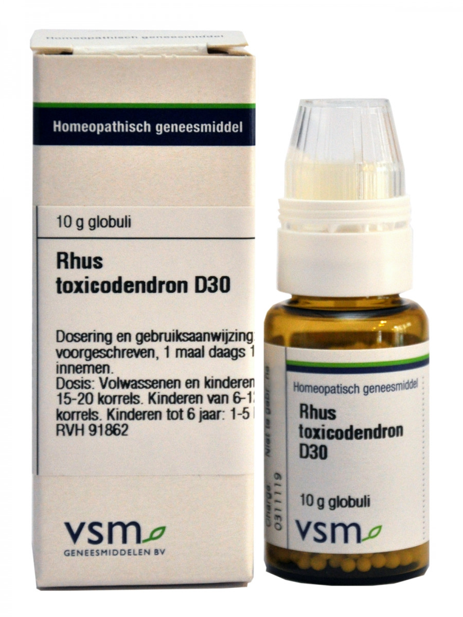 VSM - Rhus toxicodendron D30 (globuli)