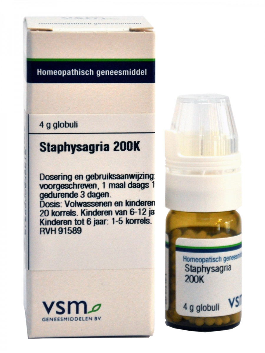 VSM - Staphysagria 200K (globuli)