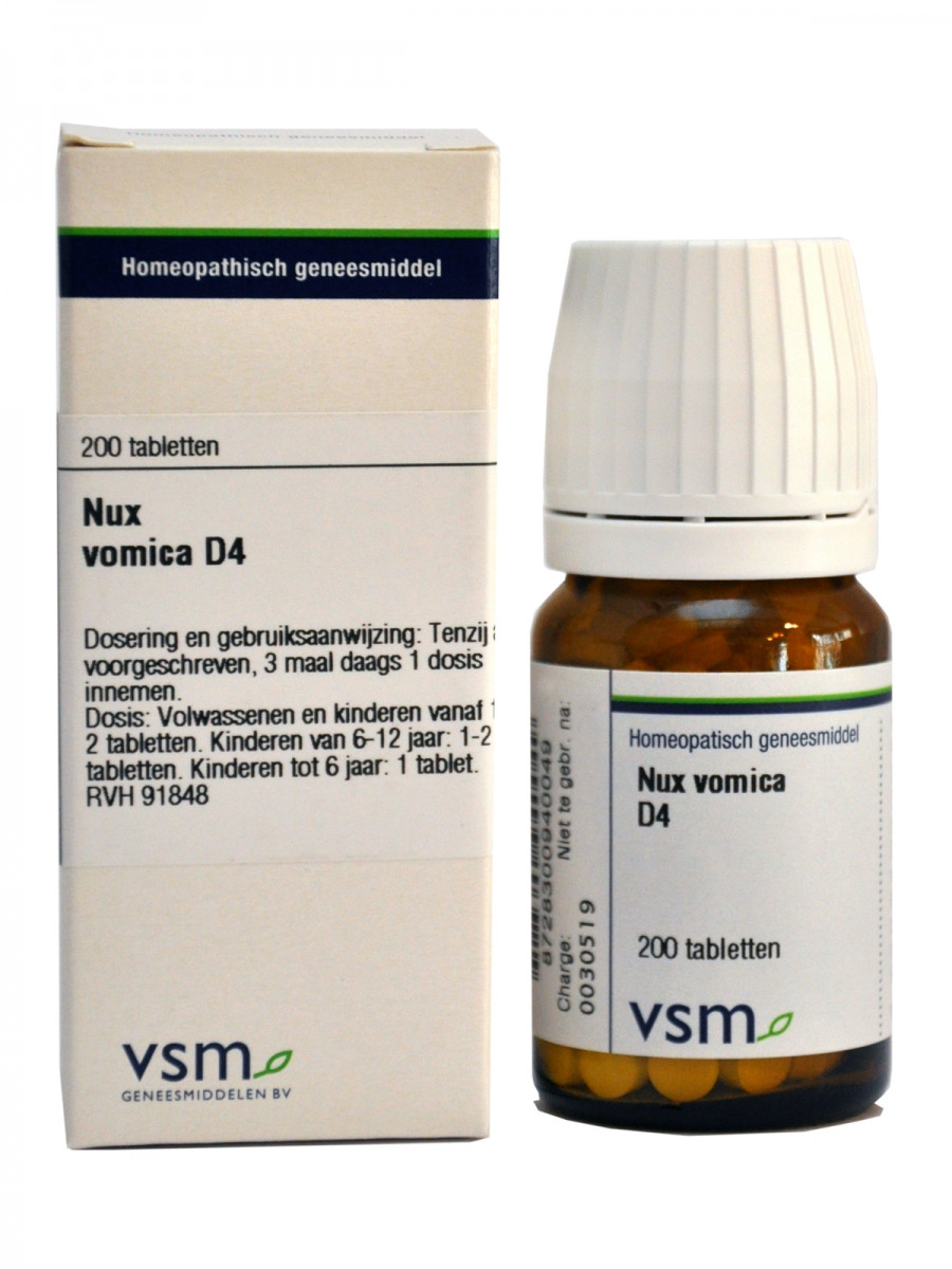 VSM - Nux vomica D4 (tabletten)