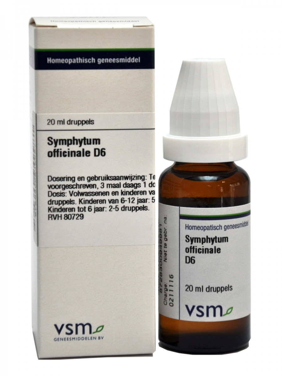 VSM - Symphytum officinale D6 (druppels)