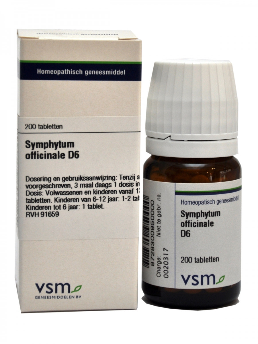 VSM - Symphytum officinale D6 (tabletten)