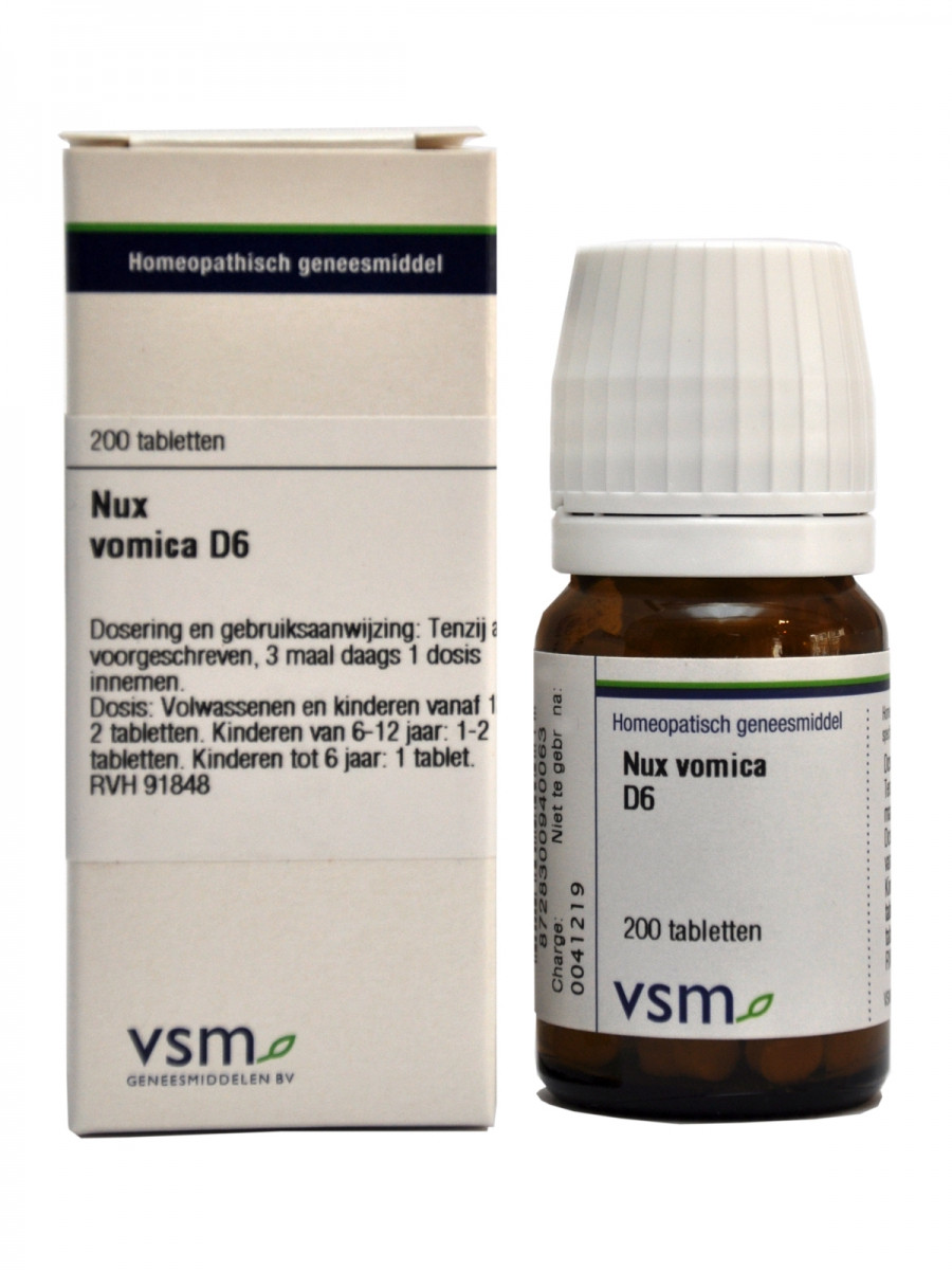 VSM - Nux vomica D6 (tabletten)