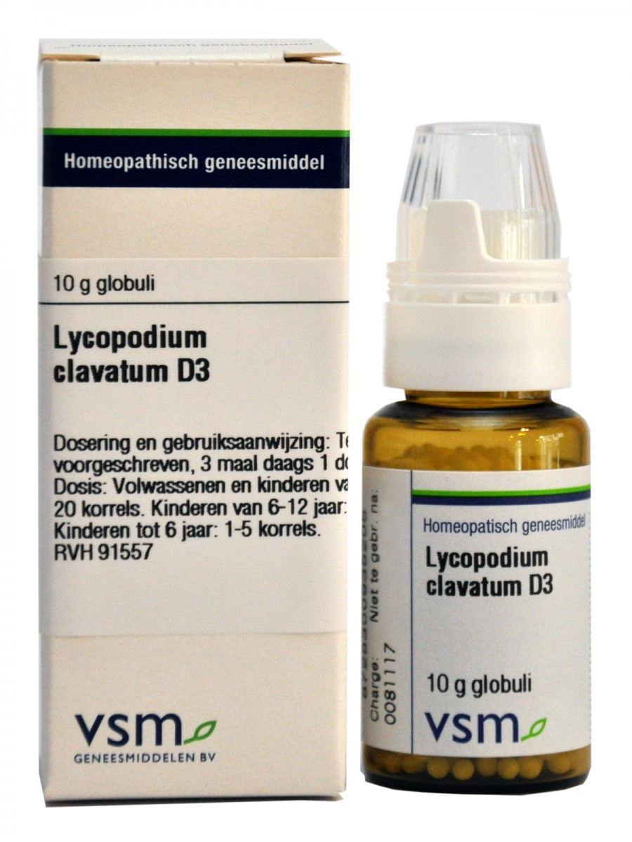 VSM - Lycopodium clavatum D3 (globuli)
