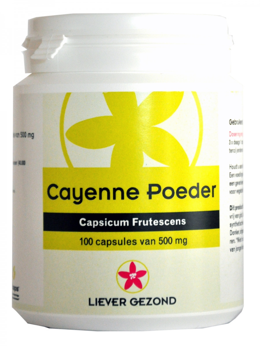 Liever gezond - Cayenne poeder 