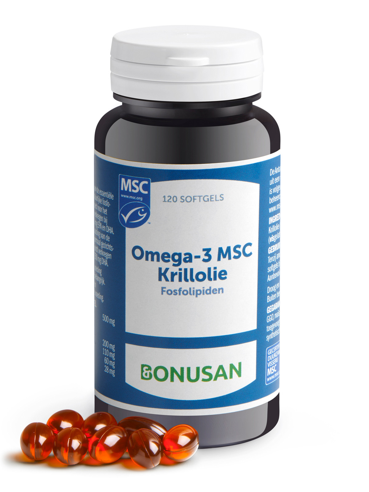 Omega 3 MSC Krillolie 120 gels